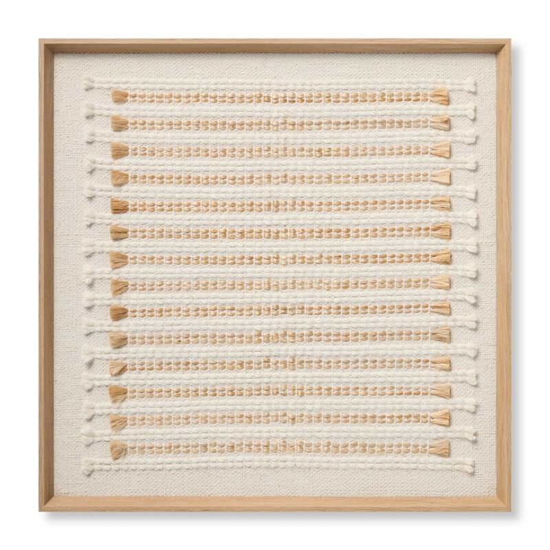 Sherwood Beige 2'5"x2'5" Wall Art